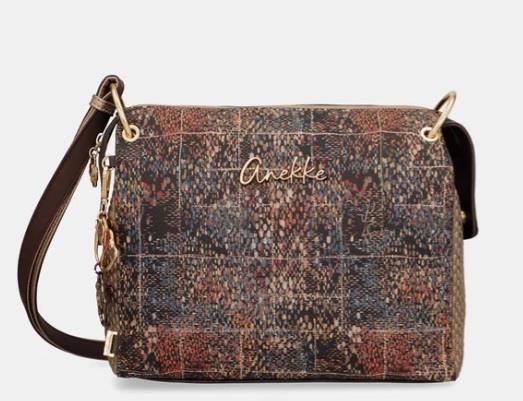 Bolso bandolera estampado multicolor Anekke tulip 43713-430