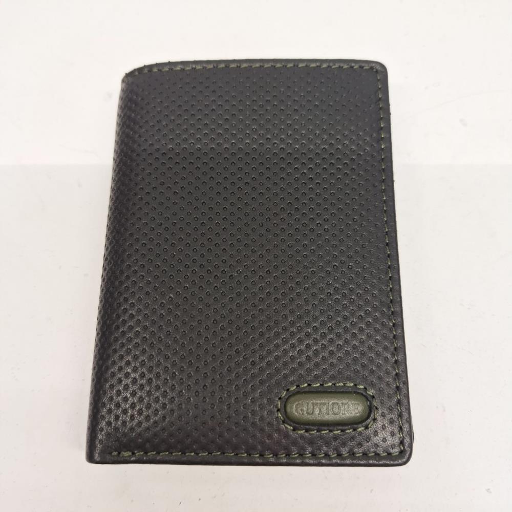 Billetera un carnet ventana perforada Gutiore 