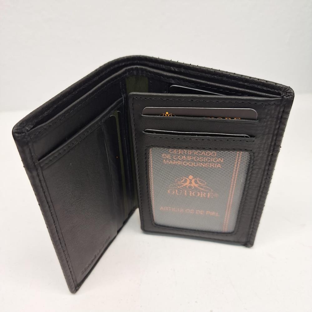 Billetera un carnet ventana perforada Gutiore  interior