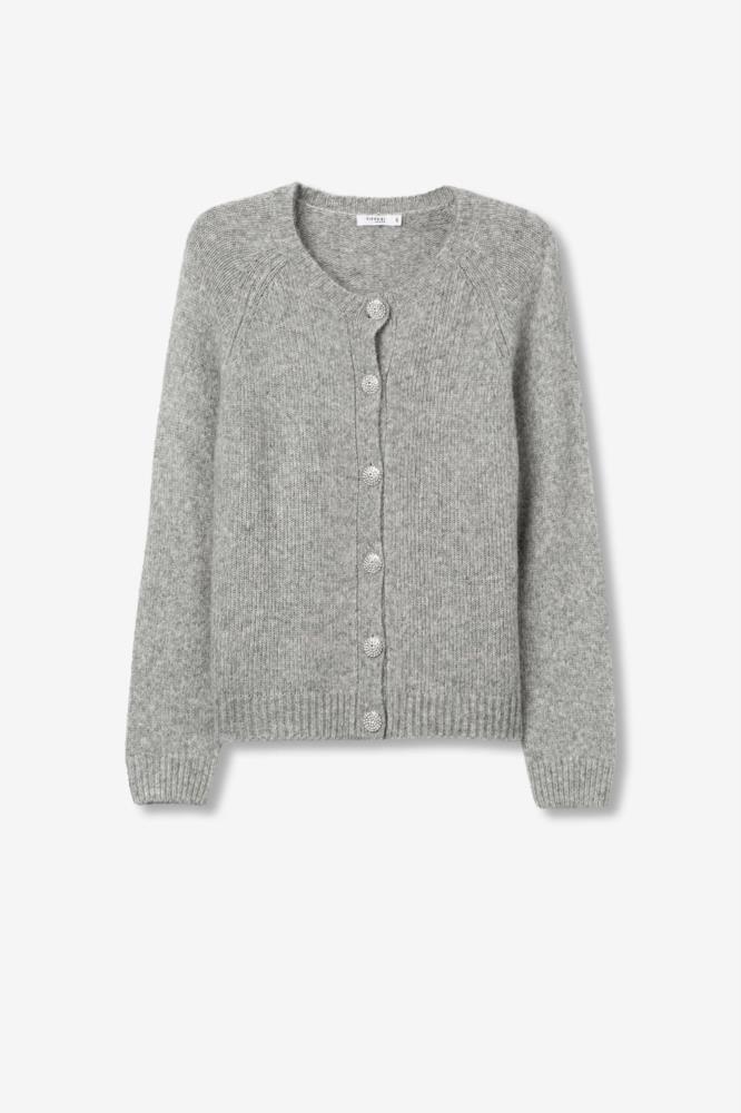 Chaqueta alpaca botones strass Tiffosi Cimatolese_c