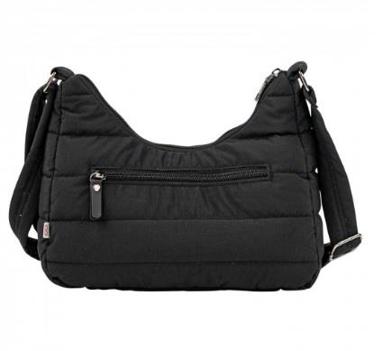 Bolso bandolera agondolado nylon acolchado SKAPAT trasera