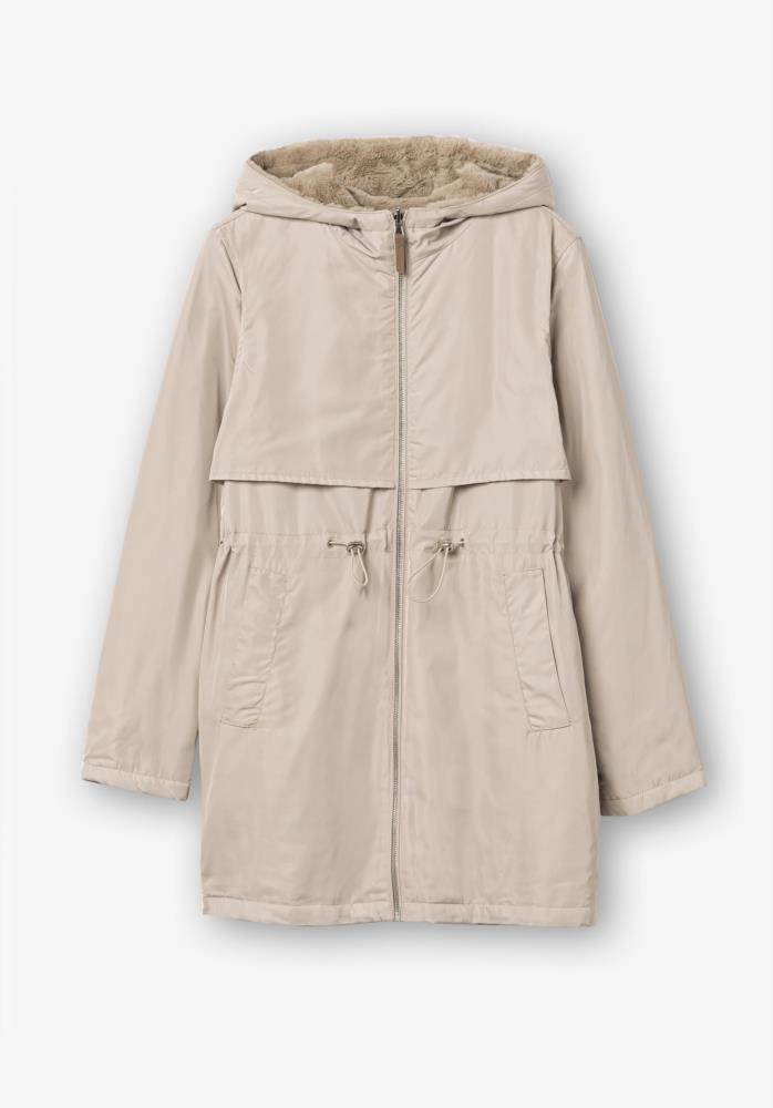 Parka reversible Tiffosi Rocky taupe