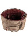 Bolso mochila nylon acolchado Skapt 327799 taupe interior
