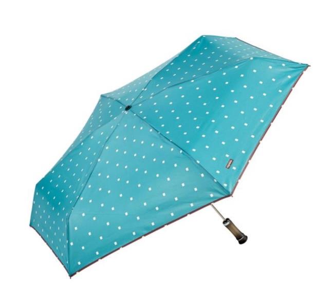 Paraguas plegable cuadrados puño recto Ezpeleta 10438