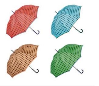 Paraguas largo automatico dots Gotta 11674 detalle colores