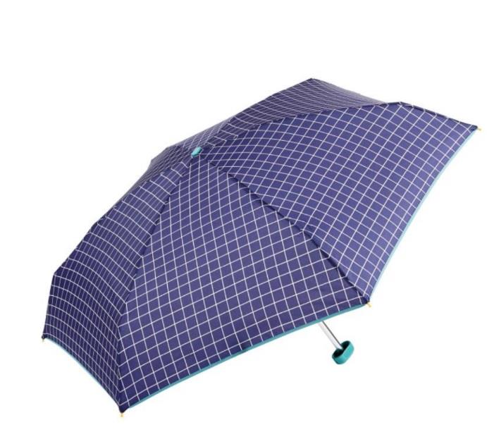 Paraguas plegable funda cremallera cuadricula Gotta11486
