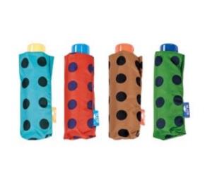 Paraguas plegable funda bandolera dots Gotta 11489 detalle colores