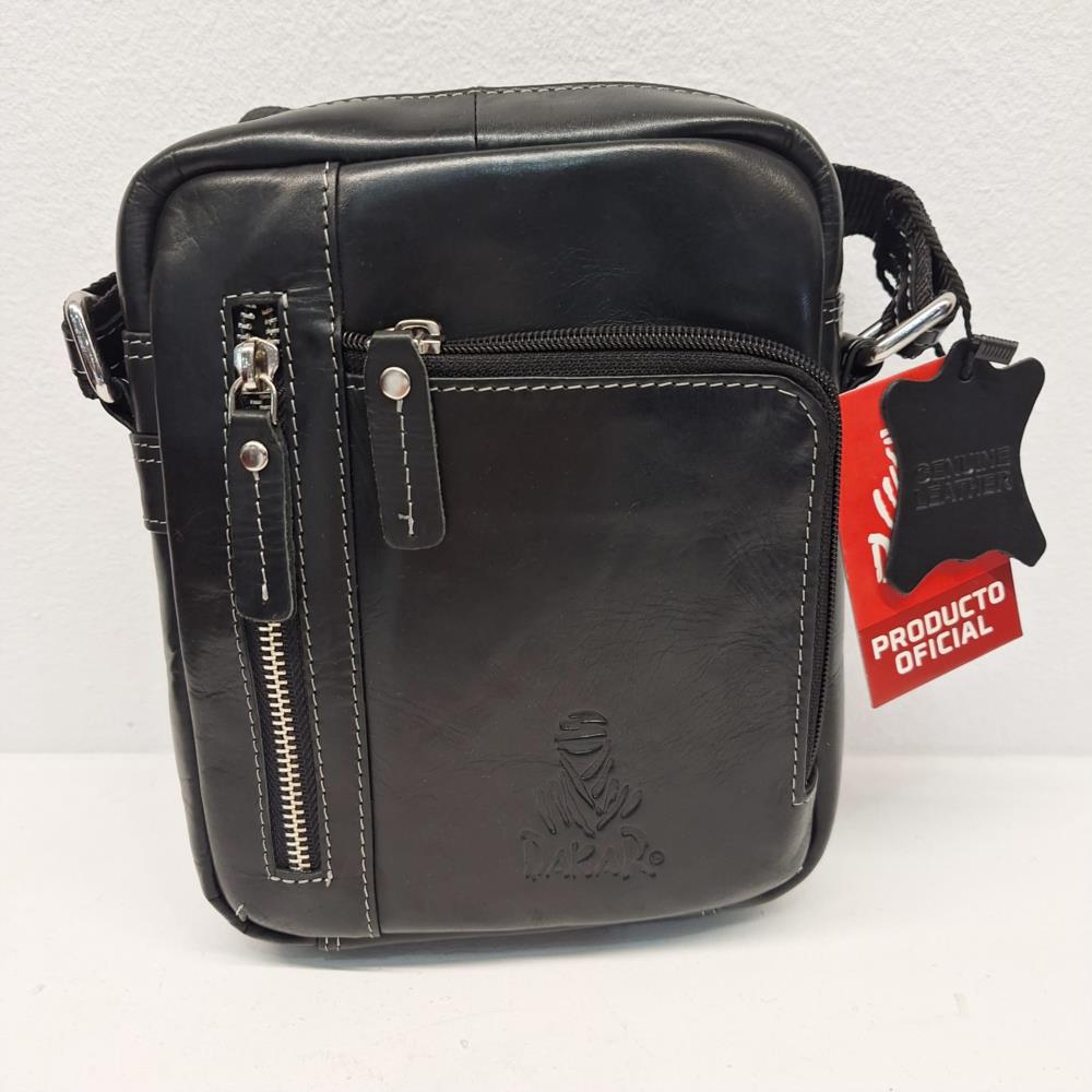 Bolso bandolera hombre bolsillo L Dakar negro