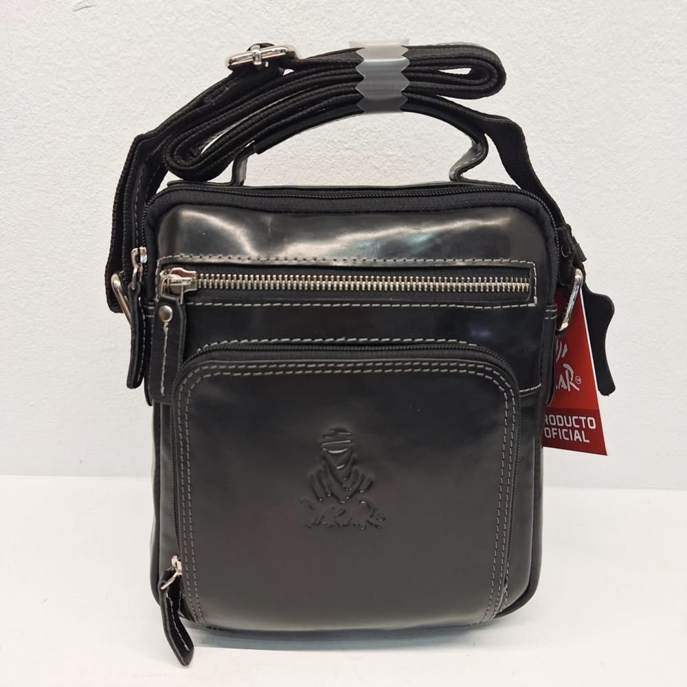 Bolso bandolera mediano bolso frontal Dakar negro