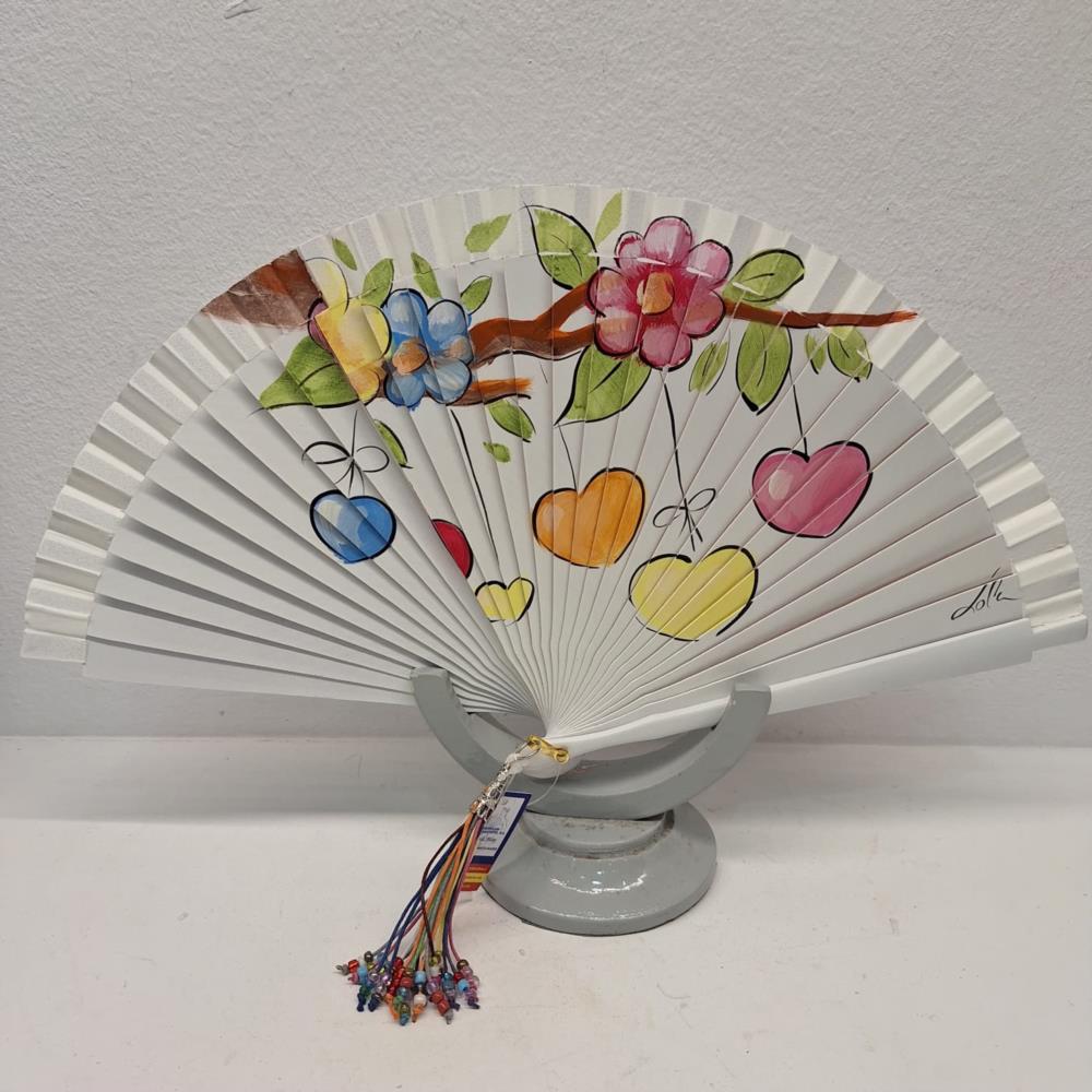 Abanico arbol de corazones