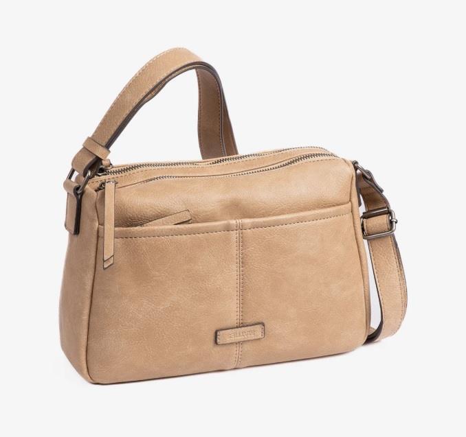 Bolso bandolera 2 cremalleras clasico Matties New classic