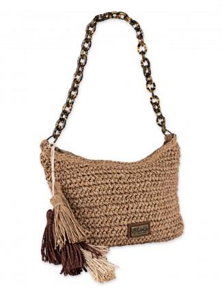 Bolso bandolera tejido natural Lois 602311 natural
