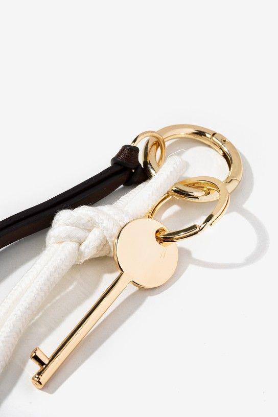 LLavero charme llave Tiffosi Cord detalle