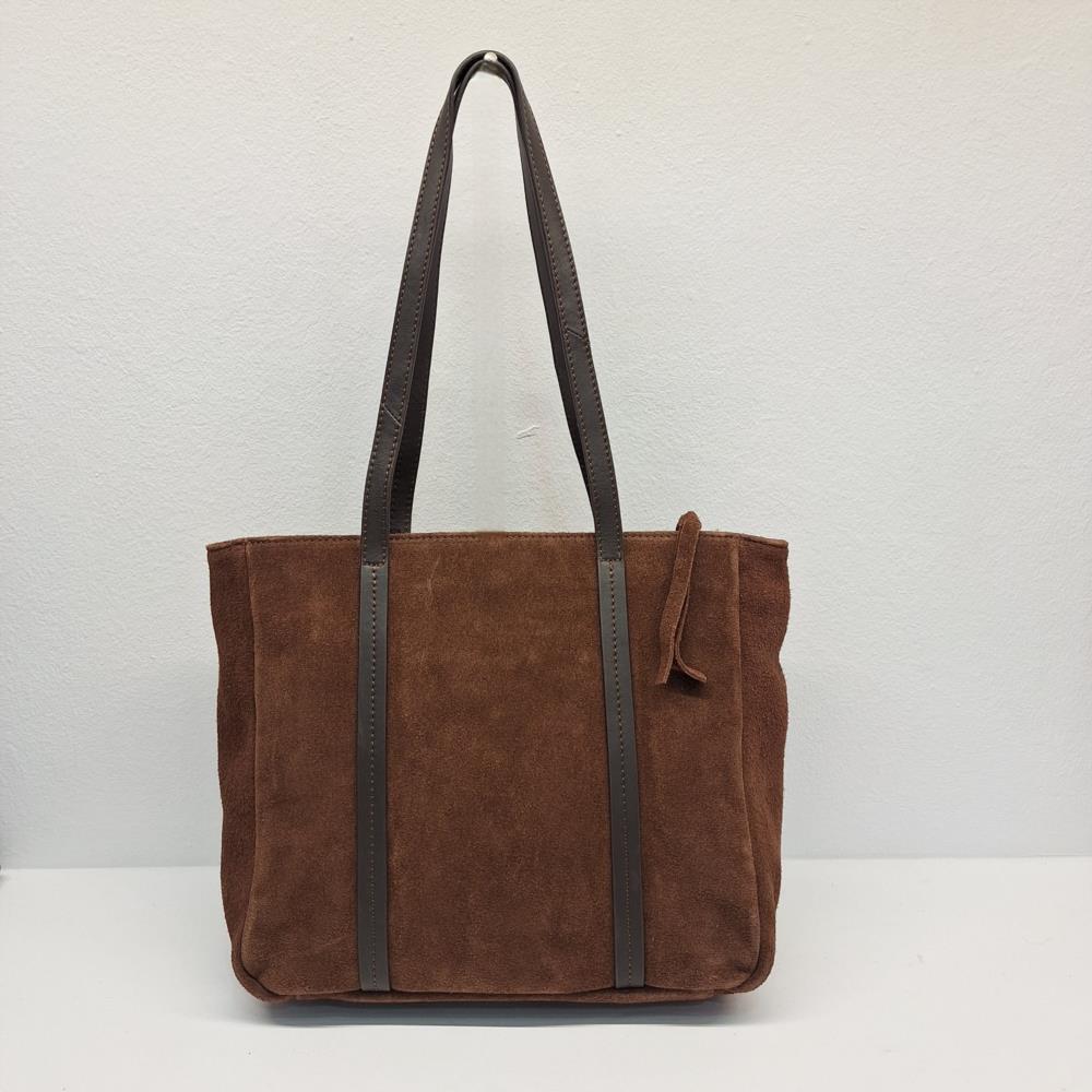 Bolso bolsa serraje Devota & Lomba 400022 marrón trasera