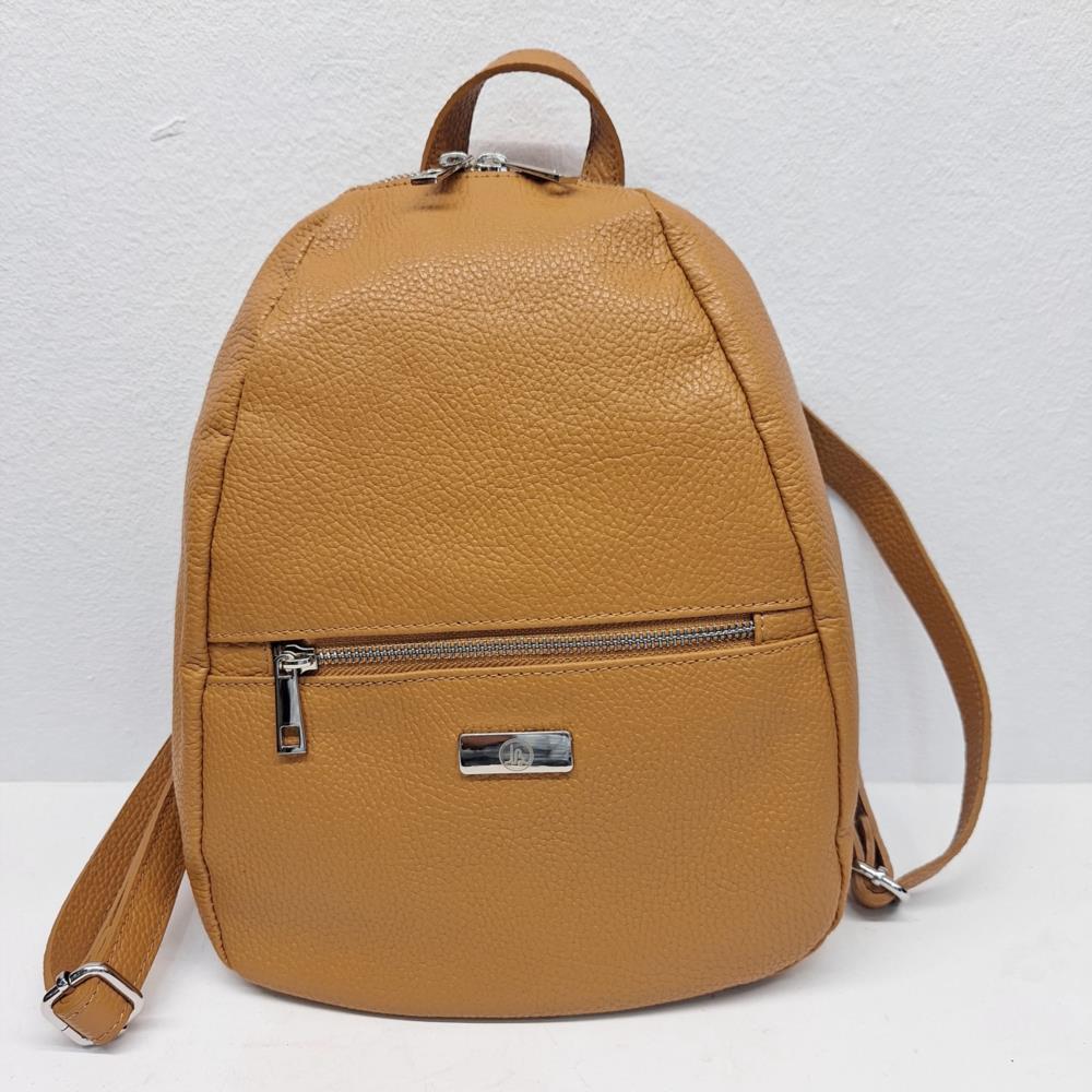 Bolso mochila piel Manuel Gallardo cuero