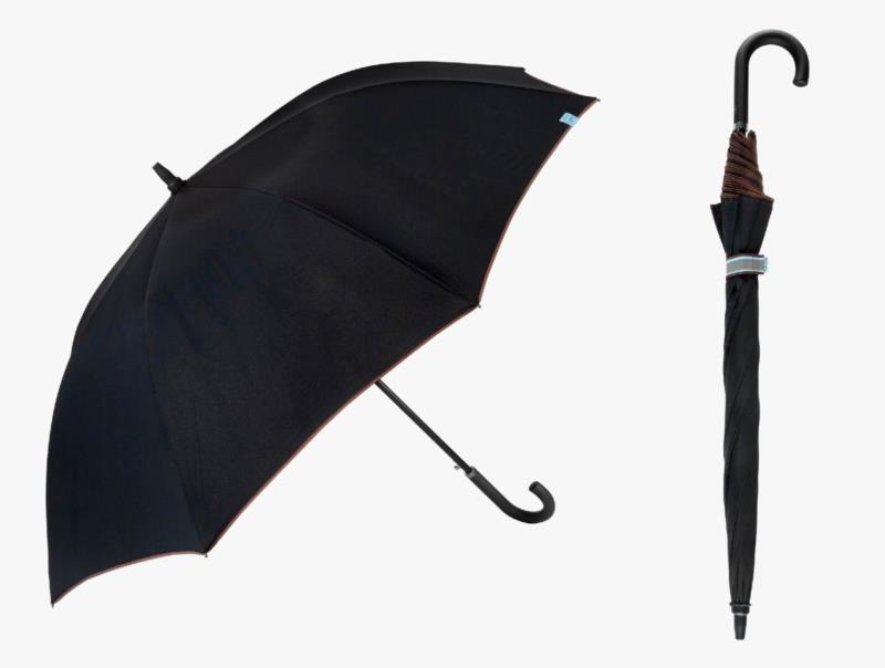 Paraguas largo unisex golf Clima 1774 negro