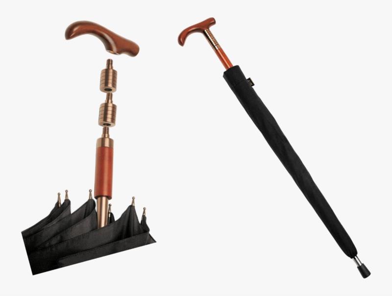 Paraguas bastón muletilla