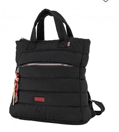 Bolso mochila nylon acolchado Skapt 327799 negro
