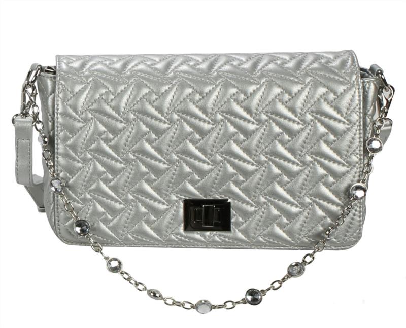 Bolso bandolera chanel acolchado triangulos V&L