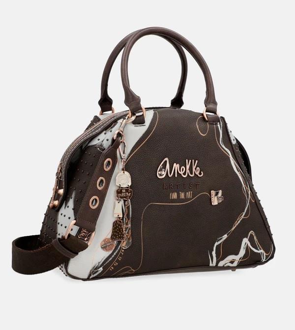 Bolso maletín estampado lienzo Anekke 37781-228