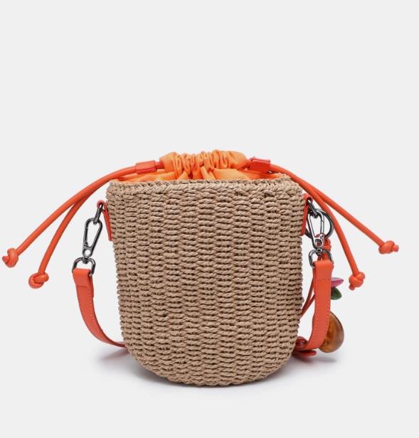 Bolsito pajilla bombonera Pepe Moll Alaska naranja trasera