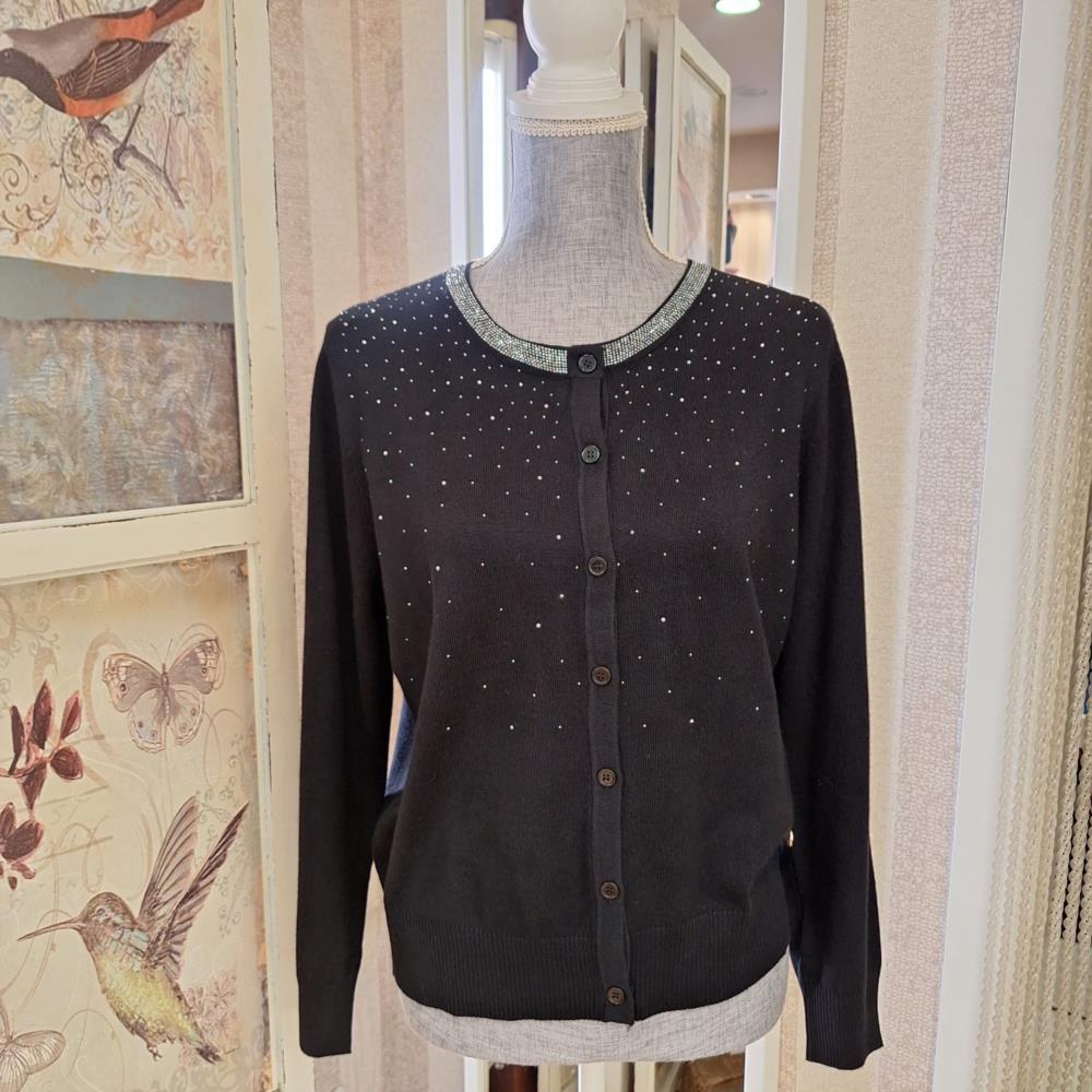 Chaqueta caja strass