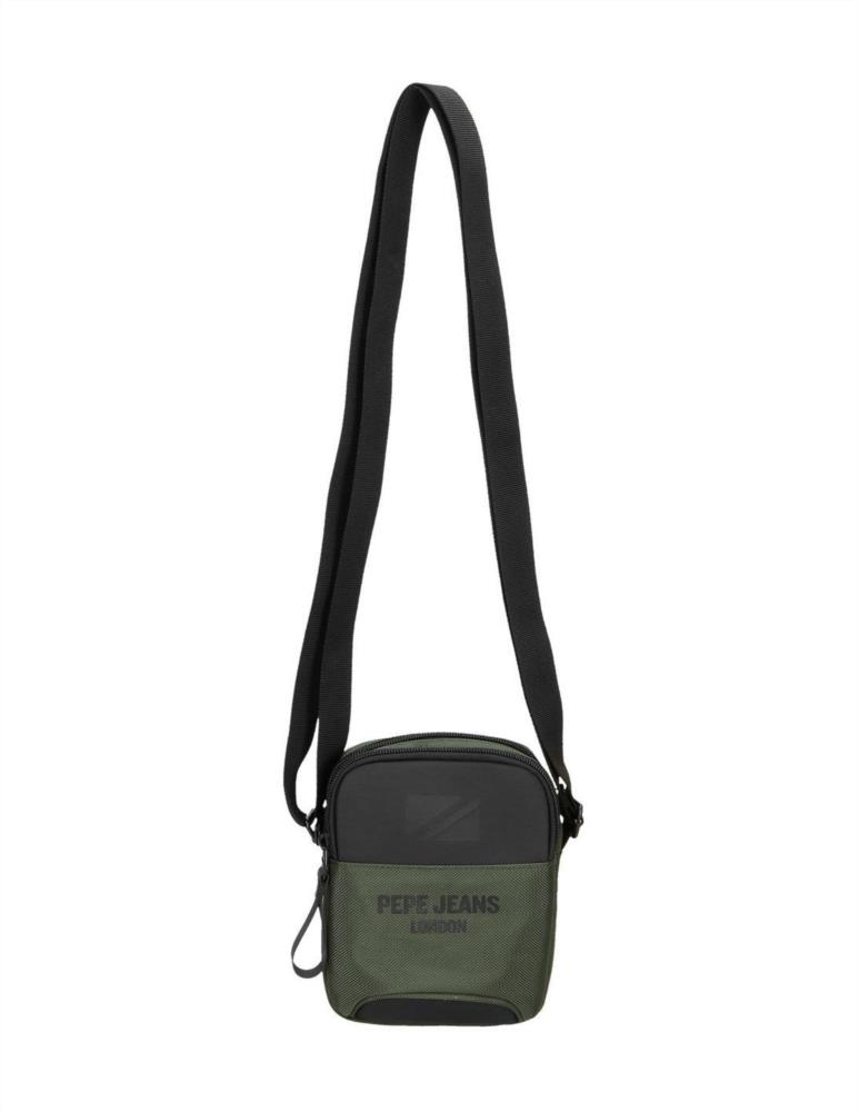 Bandolera mini Pepe Jeans Bromley verde con asa