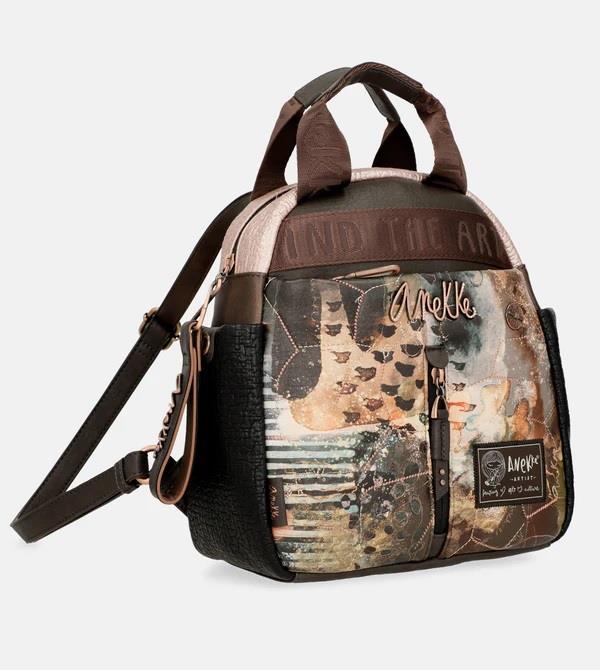 Bolso mochila estampada Anekke 37735-167
