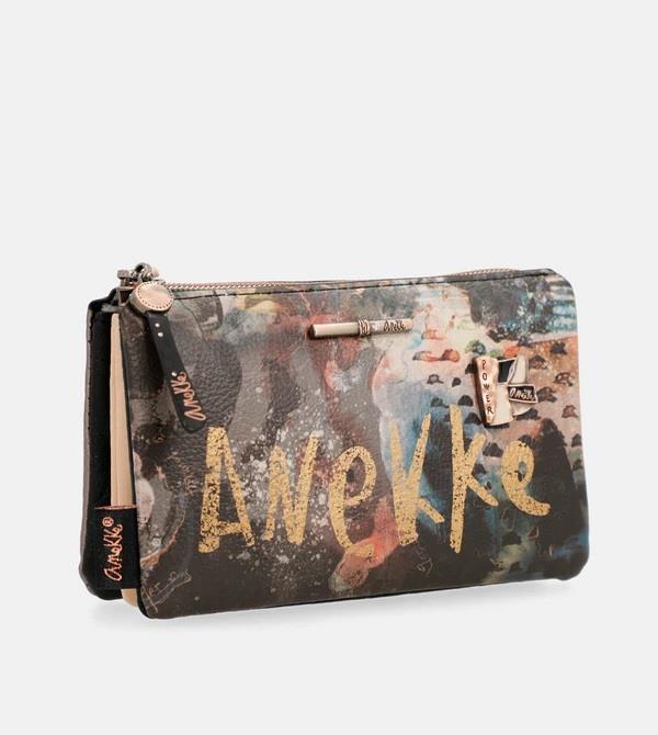 Monedero 3 departamentos Anekke estampado 37729-015