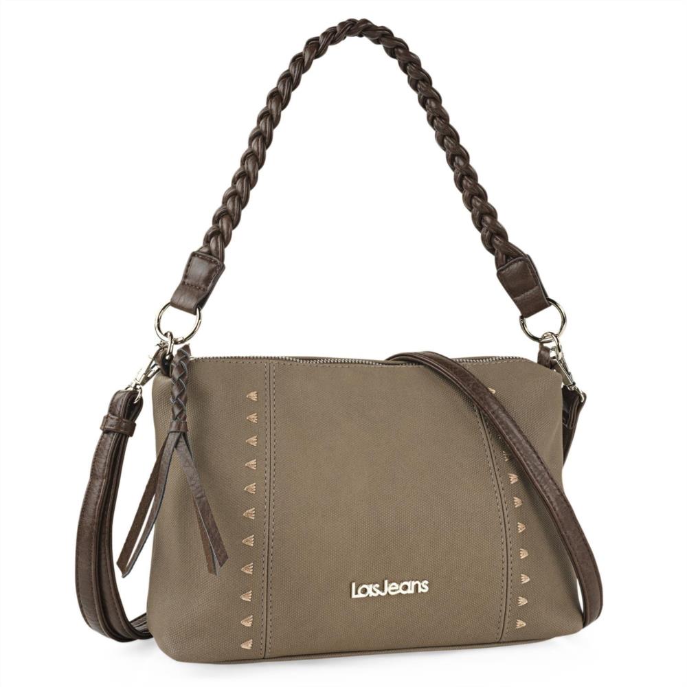 Bolso bandolera flojo Lois Jeans Indiana taupe