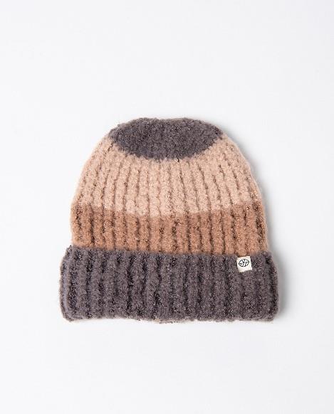 Gorro tricolor punto/vuelta Surkana Buna