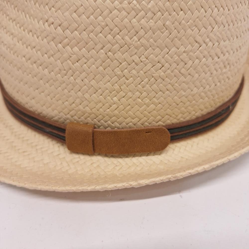 Sombrero aborselinado cinta bicolor Costa y Soler 20467 detalle