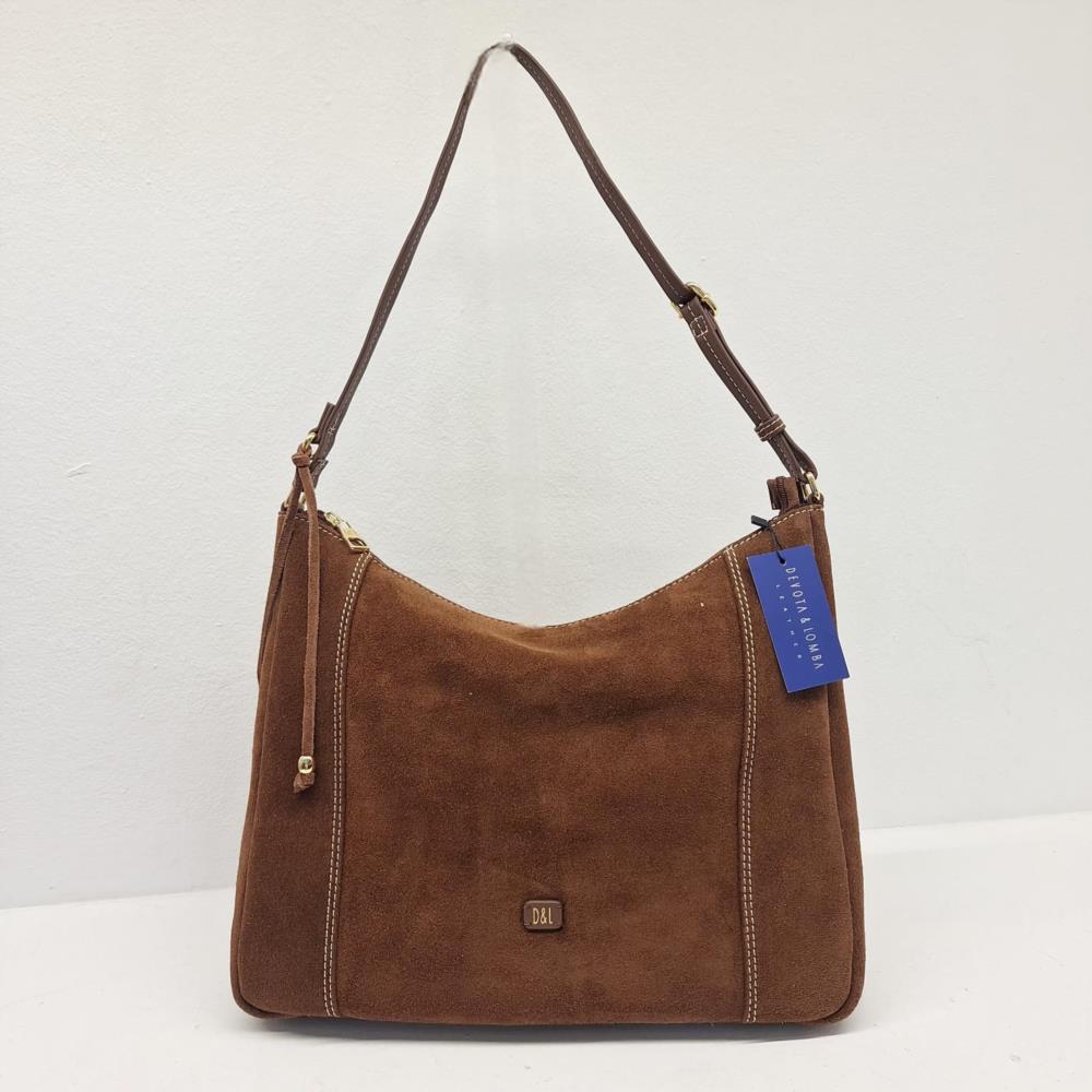 Bolso agondolado serraje Devota & Lomba