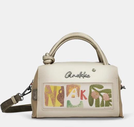 Bolso maletín asa nudos letrero Anekke Muse