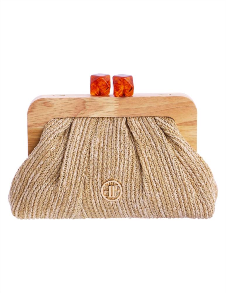 Bolso boquilla madera con pedrolos Eferri 3756013