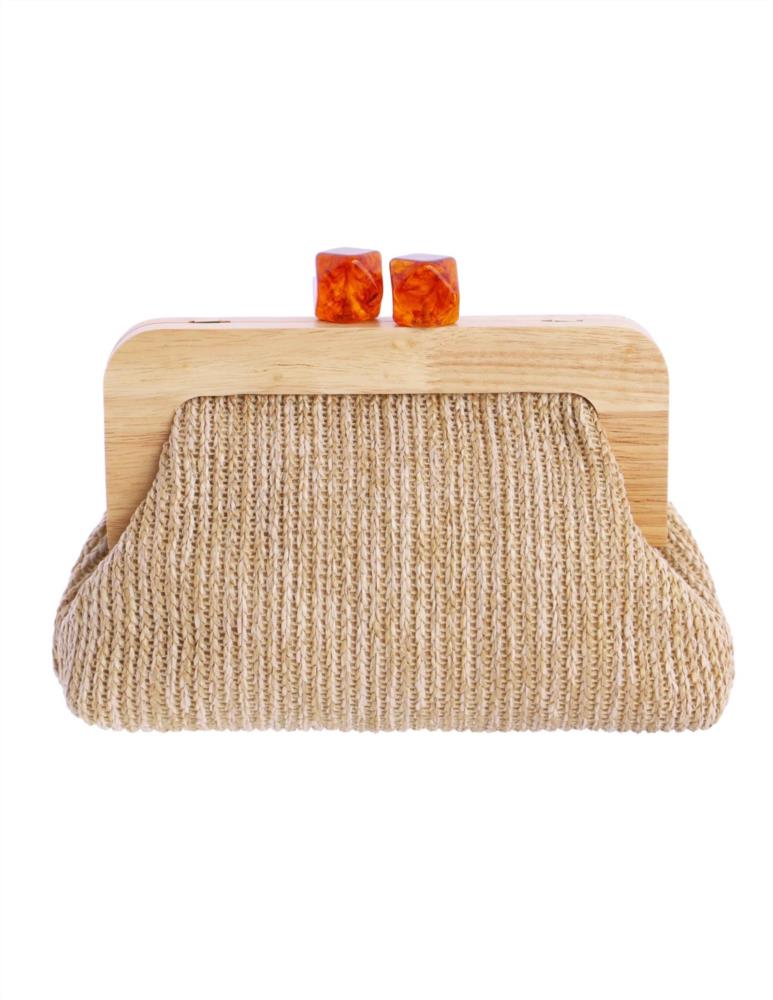 Bolso boquilla madera con pedrolos Eferri 3756013 trasera