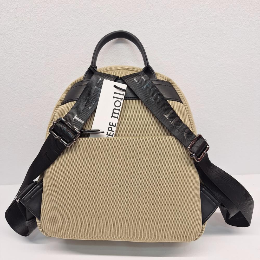 Bolso mochila loneta con bichín Pepe Moll 252203 Mili trasera