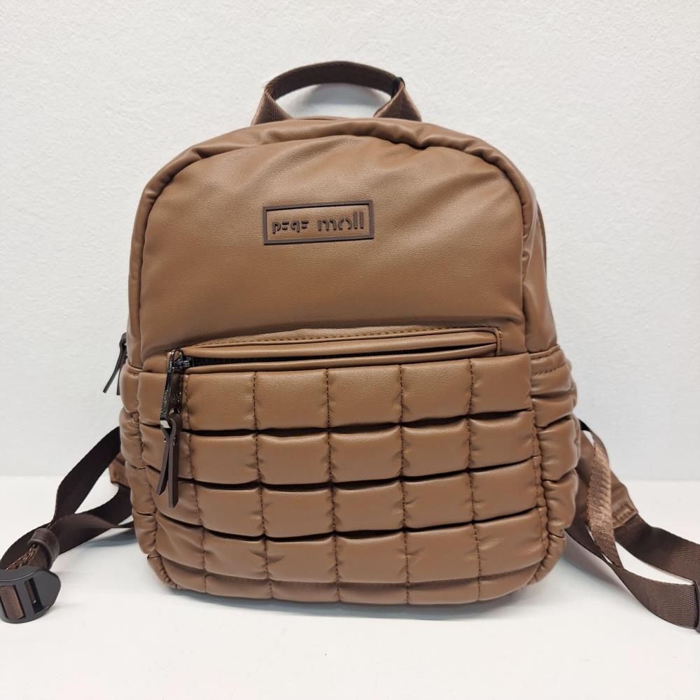 Bolso mochila acolchado cuadros Pepe Moll 252123 Victoria