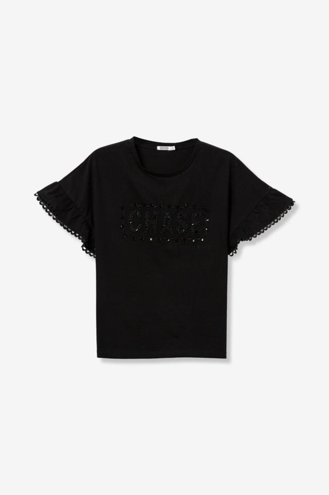 Camiseta Chage abalorios Tiffosi Noemia