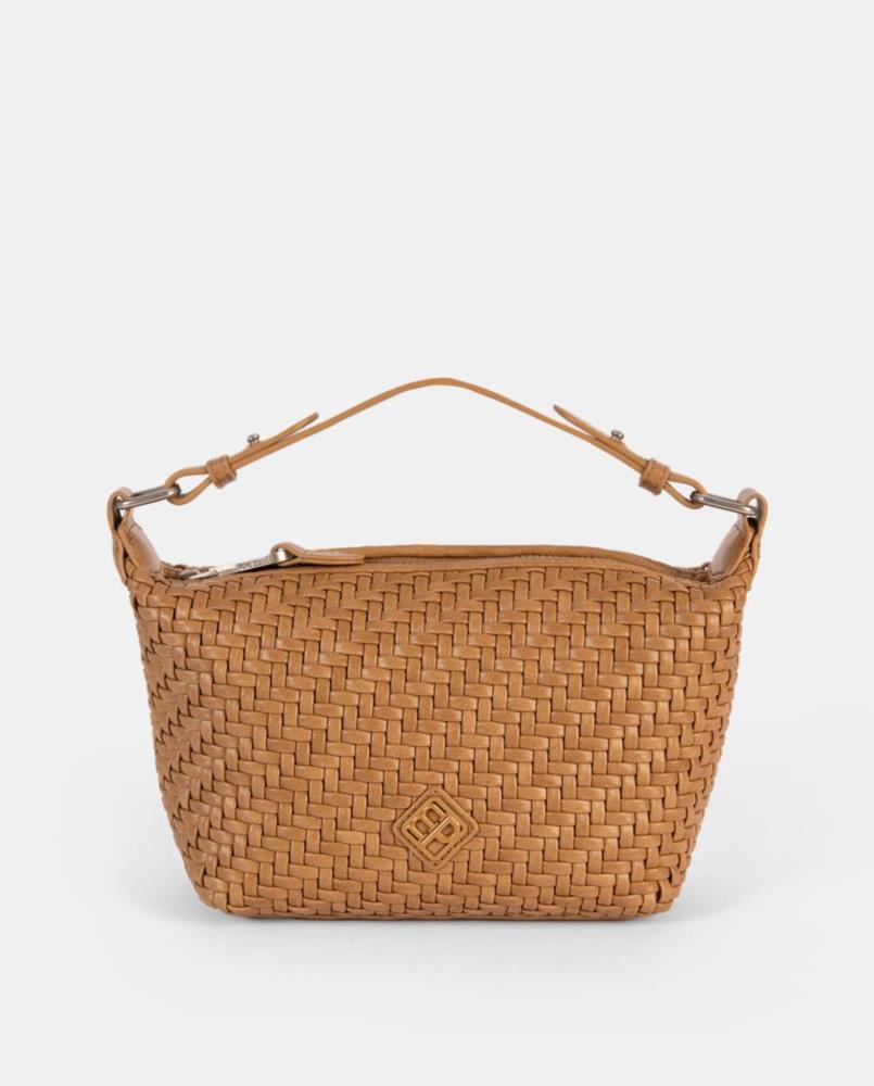 Bolso bandolera pequeño trenzado Pepe Moll Katie arena