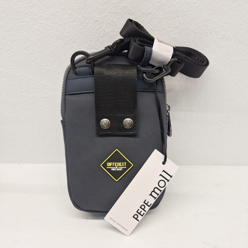 Bolsito unisex riñonera movil Pepe Moll marino trasera