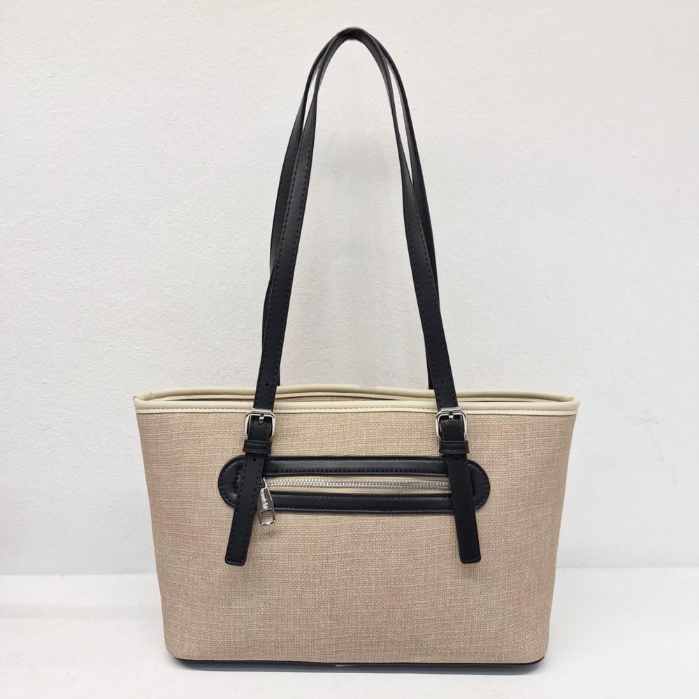 Bolso paquetero mediano lona engomado Amichi 2017004 trasera