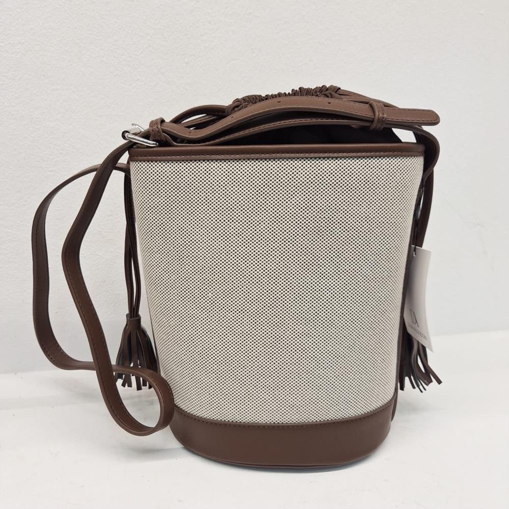 Bolso cubo lona vertical Don algodón 7832016 trasera