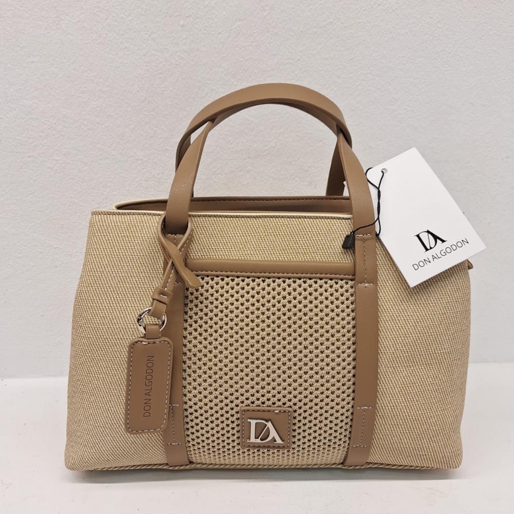 Bolso paquetero lona engomada Don algodón 7826004