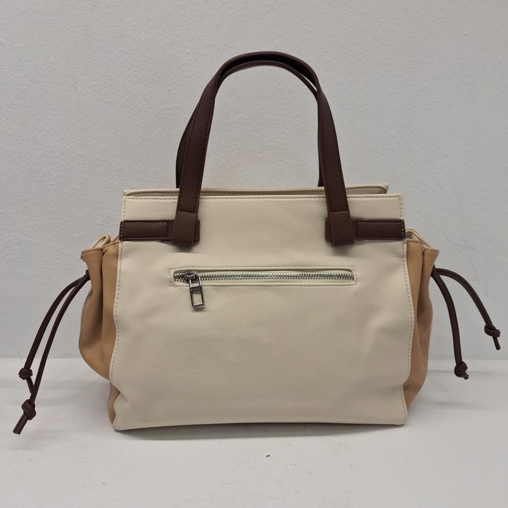 Bolso paquetero tricolor Don algodón 780616 trasera