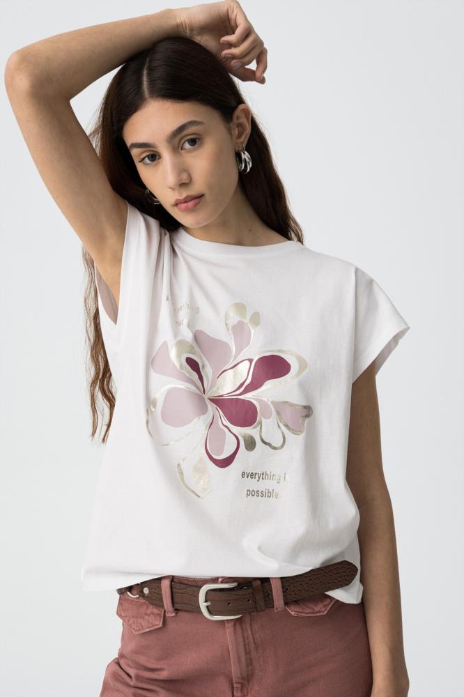 Camiseta orquidea Tiffosi Madrid
