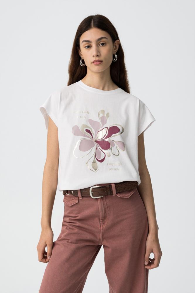 Camiseta orquidea Tiffosi Madrid lejos