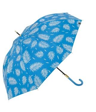 Paraguas largo M&P estampado helechos 48234 azul