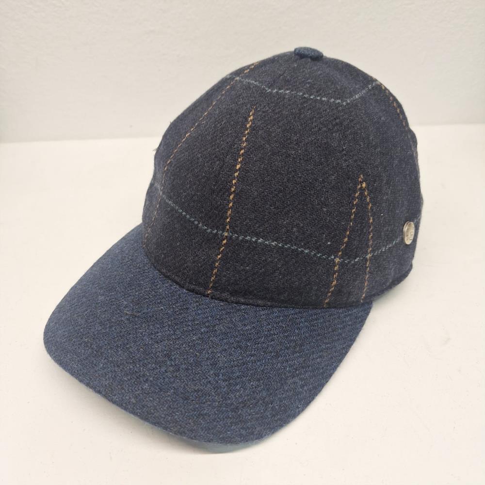 Gorra striker cuadros Beirets azul