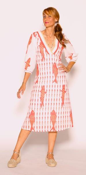 Vestido peces Lemaille 26425 